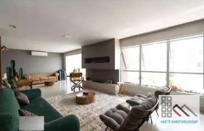 Apartamento 4 dormitórios (200m²), 3 suítes, terraço, 3 vagas. próximo do shopping jardim pamplona