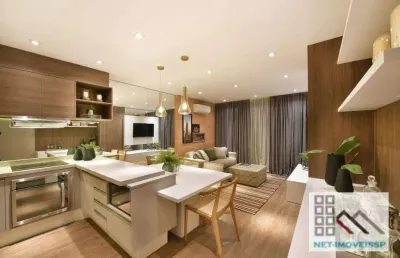 Apartamento 1 dormitório (68m²), 1 suíte, 2 vagas, varanda. a 300 metros do parque do ibirapuera