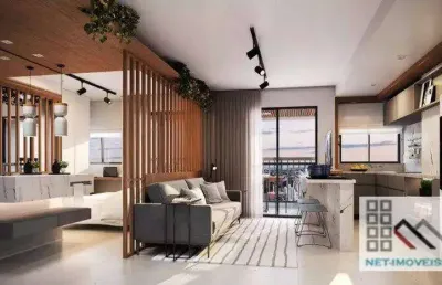 Apartamento 1 dormitório (40,50m²), 1 suíte, terraço, 1 vaga. próximo da estação sumaré do metrô