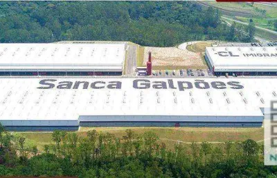 Galpão – centro logístico (2.592m²), 4 banheiros, 6 vagas. ao lado do rodoanel