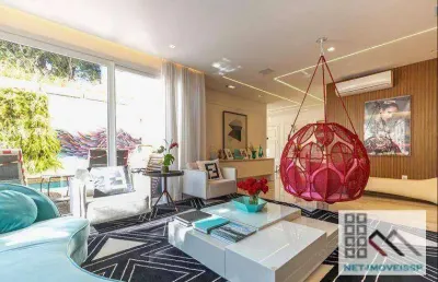 Casa em condomínio de alto padrão 5 dormitórios (550m²), 5 suítes, 5 vagas. bairro nobre da zona sul