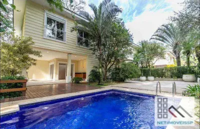 Casa de alto padrão em condomínio de 4 dormitórios (710,04m²), 4 suítes, 5 vagas. bairro nobre da zona sul