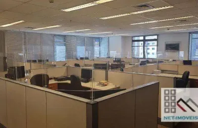 Conjunto comercial (364m²), 6 banheiros, 9 vagas. no coração do itaim bibi