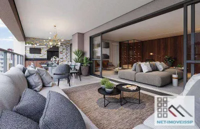 Apartamento 3 dormitórios (136,40m²), 3 suítes, 3 terraços, 2 vagas. um projeto luxuoso entre a vila mariana e o ibirapuera