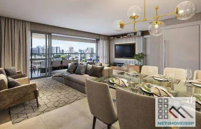 Apartamento 4 dormitórios (181,47m²), 4 suítes, 3 terraços, 3 vagas. um projeto luxuoso entre a vila mariana e o ibirapuera