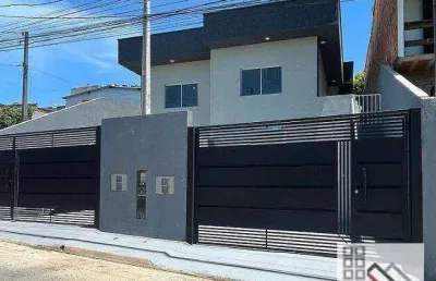 Casa 2 dormitórios (55m²), 1 banheiro social, 1 vaga. casa novinha em atibaia