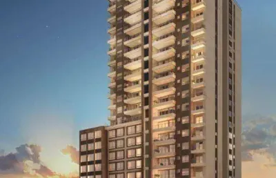 Apartamento 2 dormitórios (107,70m³), 1 suíte, 2 vagas, terraço. próximo da estação ana rosa