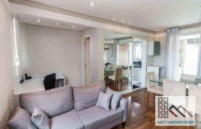 Apartamento 2 dormitórios (97m²), 2 suítes, totalmente mobiliado, terraço, 2 vagas. itaim bibi, um estilo de vida
