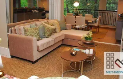 Apartamento garden 3 dormitórios (156m²), 2 suítes, terraço, 2 vagas. a 100 metros dos shoppings jardim sul e morumbi town