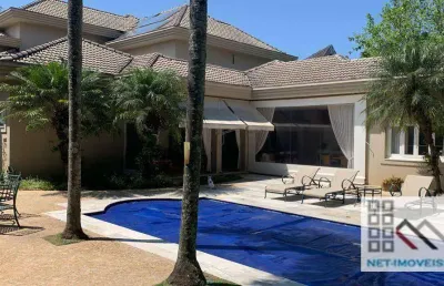 Belíssima casa térrea de altíssimo padrão no residencial 3 em alphaville