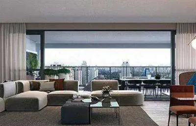 Apartamento 4 dormitórios (227m³), 4 suítes, varanda, 4 vagas. o maior complexo multifuncional de são paulo