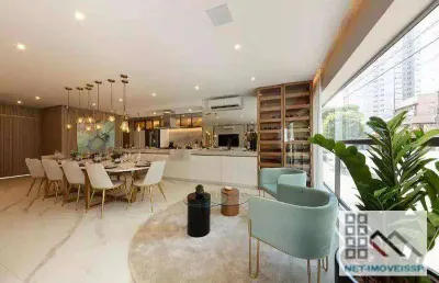 Apartamento 3 dormitórios (168m²), 3 suítes, varanda, 2 vagas. exclusivamente residencial no coração do ipiranga