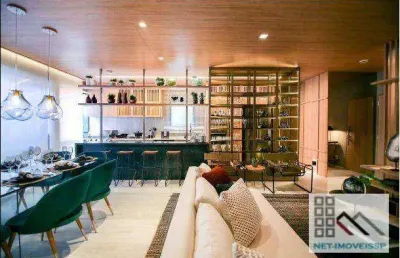 Apartamento 4 dormitórios (142m²), 4 suítes, terraço, 2 vagas. combinação perfeita da região nobre de perdizes e sofisticação