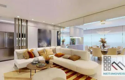 Apartamento 3 dormitórios (125m²). 3 suítes, varanda gourmet, 2 vagas. próximo do parque da aclimação
