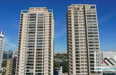 Cobertura duplex 4 dormitórios (490m³), 4 suítes, varanda, 5 vagas.  em frente ao maior cartão postal de são paulo