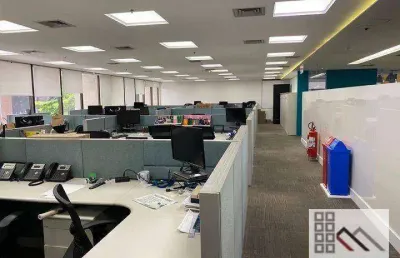 Laje comercial (502,06m²), 6 banheiros, 10 vagas. próximo do shopping vila olímpia
