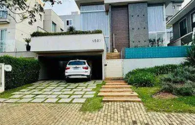 Casa em condomínio 4 dormitórios (300m²), 4 suítes, mobiliada, varanda, 4 vagas. no condomínio burle marx