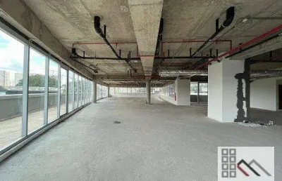 Conjunto comercial (2.536m²), 12 banheiros, 24 vagas. torre alpha, maior destaque para a sua empresa