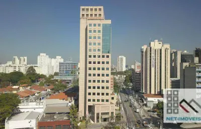 Conjunto comercial (2.388m²), 12 banheiros, open space, 52 vagas. próximo da estação granja julieta da cptm