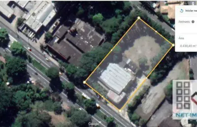 Terreno (4.430m²). vista exuberante. em frente a represa do guarapiranga