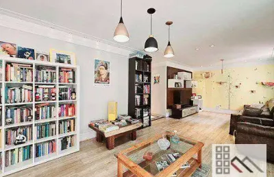 Apartamento 3 dormitórios (167m²), 3 suites, varanda, 3 vagas. próximo da estação brooklin