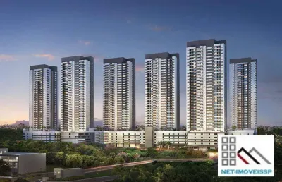Apartamento 2 dormitórios (69m²), 1 suíte, 1 vaga, varanda. próximo dos shoppings jardim sul e town shopping morumbi