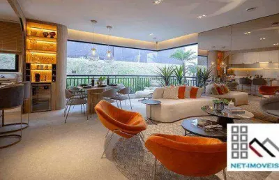 Apartamento 3 dormitórios (126,11m²), 3 suítes, terraço, 2 vagas. a poucos metros do parque da água branca