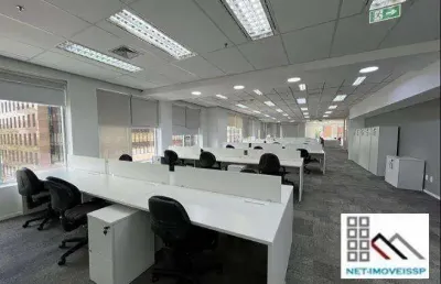 Conjunto comercial (1.093m²), 8 banheiros, 22 vagas. edifício birmann, alto padrão e sofisticação