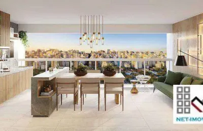 Apartamento 3 dormitórios (105m²), 1 suíte, terraço, 2 vagas. próximo do shopping anália franco