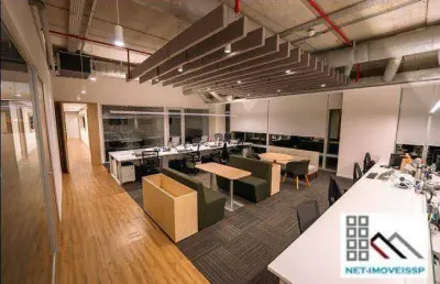 Conjunto comercial (1.121,45m²), 6 banheiro, mobiliado, heliponto, 5 vagas. o novo ícone arquitetônico da cidade