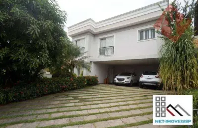 Casa em condomínio 4 dormitórios (396m²), 4 suítes, varanda, 6 vagas. alto padrão e região valorizada