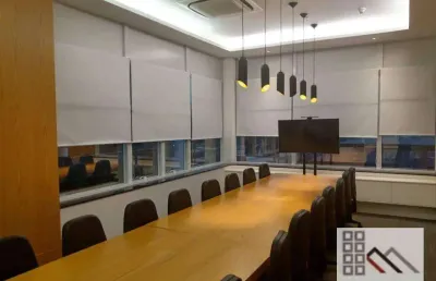 Conjunto comercial (304,62m²), 4 banheiros, 9 vagas. ao lado do shopping morumbi