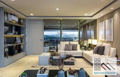 Apto 3 dormitórios (154m²), 3 suítes, varanda gourmet, 2 vagas. próximo do jockey clube de são paulo