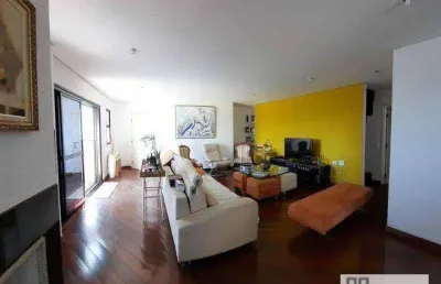 Cobertura 4 dormitórios (260m²), 2 suites, 4 vagas, terraço, semi mobiliado. no centro de alphaville