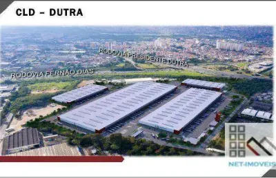 Galpão – centro logístico (9.884m²). localização estratégica da fernão dias com a dutra