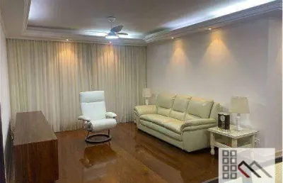 Apartamento 3 dormitórios (127m²), 1 suíte, varanda, 2  vagas. próximo da estação moema