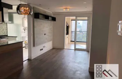 Apartamento 2 dormitórios (74m²), 1 suíte, varanda gourmet, 1 vaga