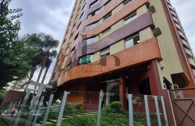Apartamento ao lado do shopping mueller edifício com piscina e quadra
