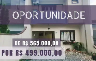 Casa geminada à venda na glória, joinville-sc: 3 quartos, 2 vagas de garagem! venha conferir!