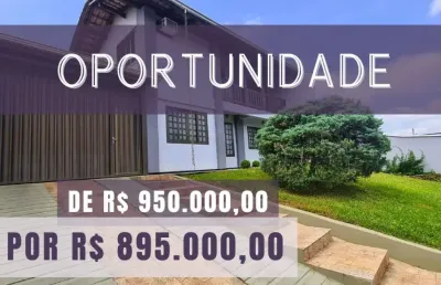 Excelente casa com 3 suítes 1 quarto | piscina e edícula | 245m² de conforto