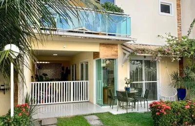 Condomínio com 4 suítes e área de lazer no bairro edson queiros
