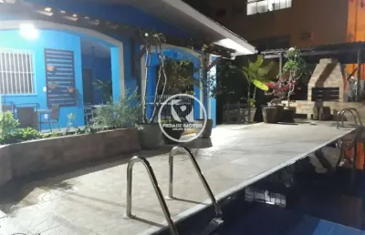 Casa para vender em piedade: com 370m ² e com 5 quartos, piscina, churrasqueira e energia solar