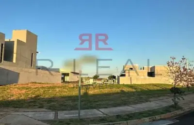 Terreno em condomínio fechado à venda no Residencial Lago Sul, Bauru 