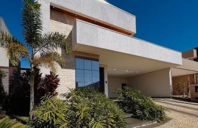 Casa térrea no condomínio grand trianon – alto padrão lote 390m²