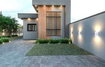 Casa para venda em guarapuava, são cristovão, 3 dormitórios, 1 banheiro, 1 vaga