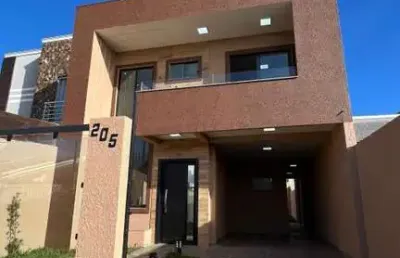 Sobrado para venda em guarapuava, morro alto, 3 dormitórios, 1 suíte, 1 banheiro