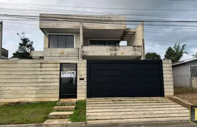 Sobrado para venda em guarapuava, santa cruz, 3 dormitórios, 1 suíte, 2 vagas