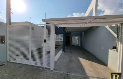 Casa para venda em guarapuava, boqueirão, 3 dormitórios, 1 suíte, 2 banheiros, 2 vagas