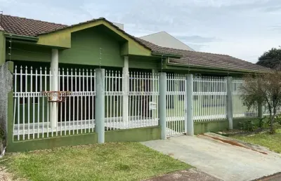 Casa para venda em guarapuava, santa cruz, 3 dormitórios, 2 banheiros, 2 vagas