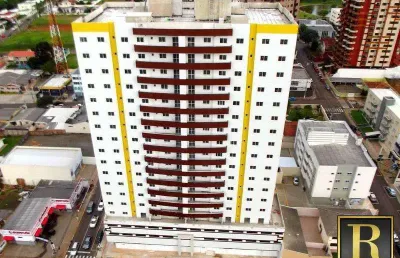 Apartamento para venda em guarapuava, centro, 2 dormitórios, 1 suíte, 2 banheiros, 2 vagas